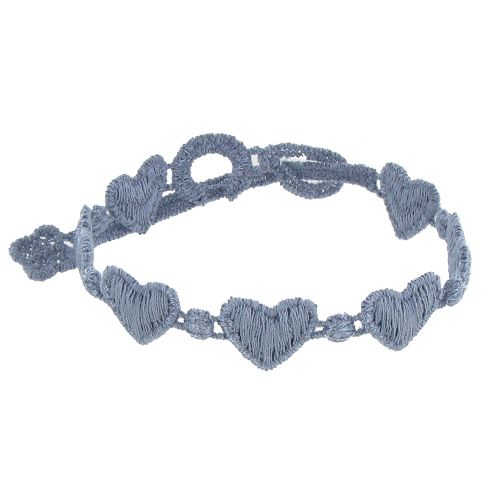 V Cruciani Bracelet Dentelle Coeurs Acier - LES POULETTES BIJOUX - Modalova