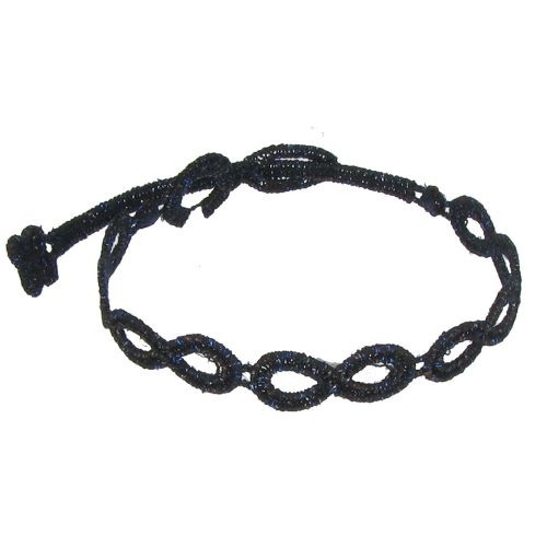 Cruciani Bracelet Dentelle Infini Lurex - LES POULETTES BIJOUX - Modalova