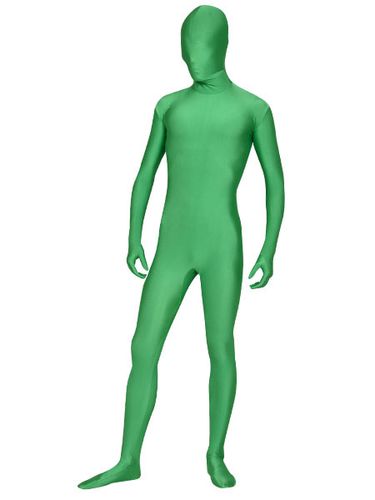 Toussaint Cosplay Costume de zentai vert en lycra spandex envelopp Dguisements Halloween - Milanoo - Modalova