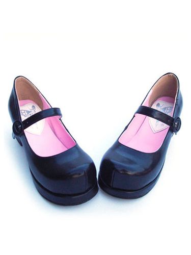 Chaussures Lolita noires talons pais Dguisements Halloween - Milanoo - Modalova
