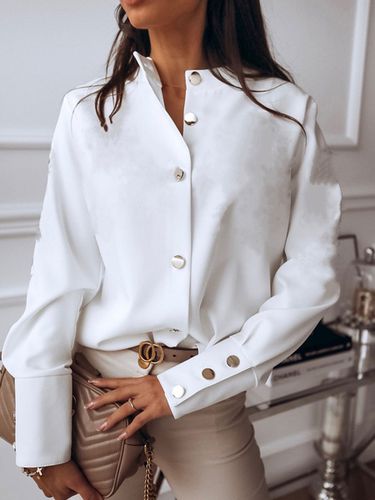 Blouse;chemise ;blouse ;tunique ;chemise blanche ;chemise oversize - Milanoo FR - Modalova