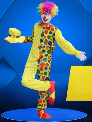 Carnaval Cirque Clown Costume Halloween Dguisement Ensemble - Milanoo FR - Modalova