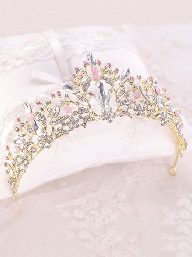 Accessoires de cheveux de marie en mtal diadme de casque de mariage - Milanoo - Modalova