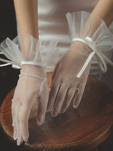 Gants de mariages en tulle lacets doux gants de marie - Milanoo FR - Modalova