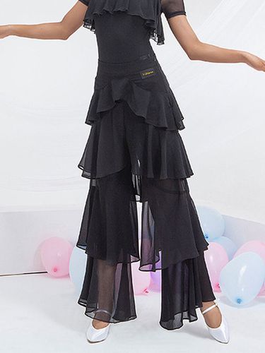 Costumes de danse de salon Bas en polyester noir Pantalon vas Robe de danse - Milanoo FR - Modalova