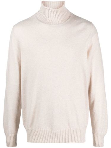 Malo High Neck Sweater In Wool - Malo - Modalova