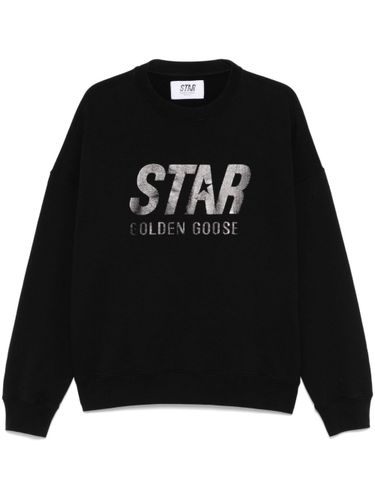 Golden Goose Logo Cotton Sweatshirt - Golden Goose - Modalova