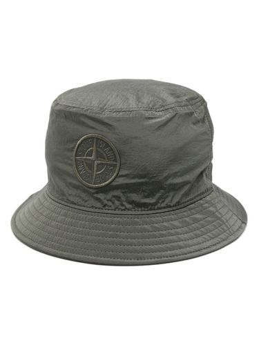Stone Island Logo Bucket Hat - Stone Island - Modalova