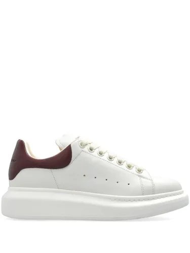 Oversize Leather Sneakers - Alexander McQueen - Modalova