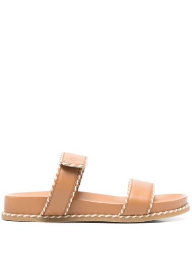 Emporio Armani Leather Sandals - Emporio Armani - Modalova