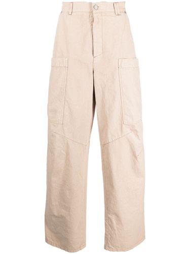 Palm Angels Cotton Trousers - Palm Angels - Modalova