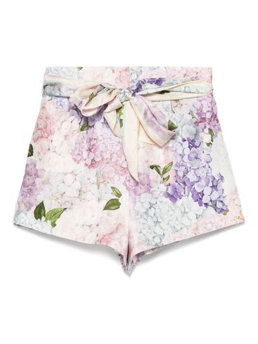 Zimmermann Printed Silk Shorts - Zimmermann - Modalova