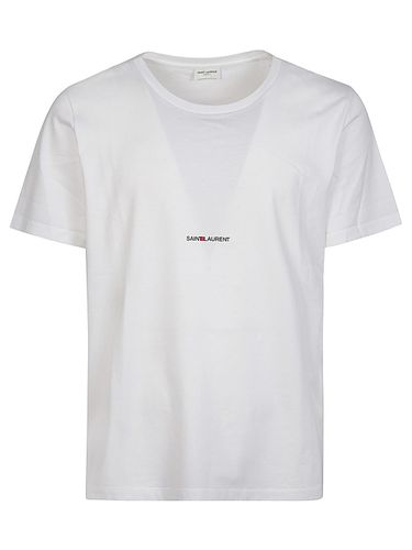 Saint Laurent Cotton T-Shirt - Saint Laurent - Modalova