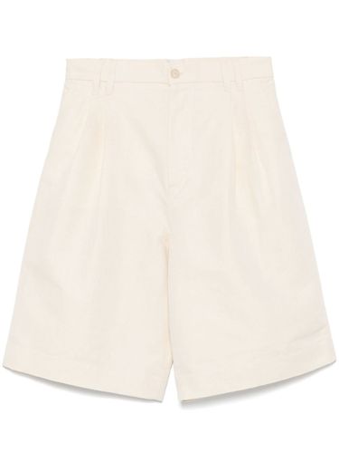 Linen And Cotton Blend Shorts - FILIPPA K - Modalova
