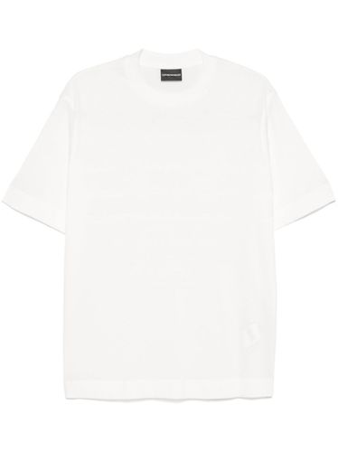 Emporio Armani Logo Cotton T-Shirt - Emporio Armani - Modalova