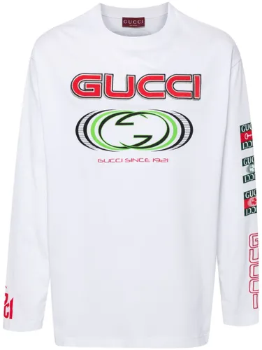 Gucci T-Shirt With Print - Gucci - Modalova