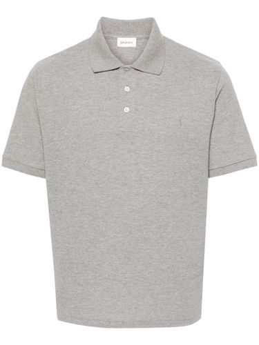 Saint Laurent Cotton Polo Shirt - Saint Laurent - Modalova