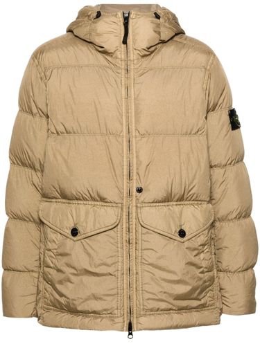Stone Island Jacket With Logo - Stone Island - Modalova