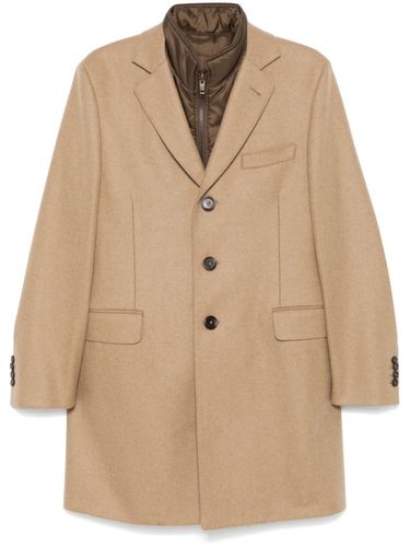 Fay Single Breasted Coat - Fay - Modalova