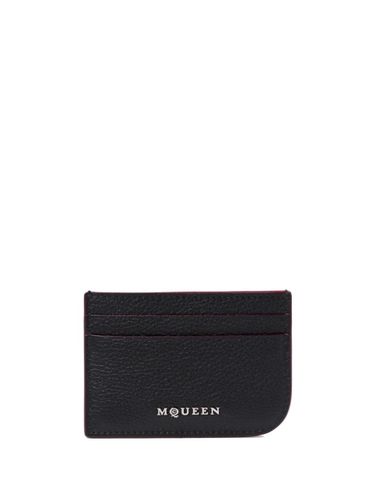 Sling Leather Card Case - Alexander McQueen - Modalova
