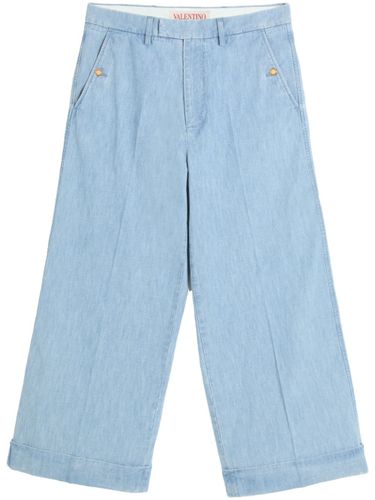Valentino Cuffed Jeans - Valentino - Modalova