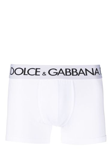 Boxer Shorts With Logo - Dolce & Gabbana - Modalova