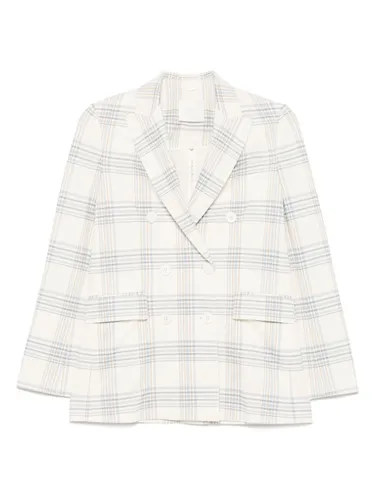 Cotton Double-Breasted Jacket - Circolo 1901 - Modalova