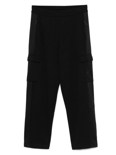 Cargo Cotton Blend Trousers - EA7 EMPORIO ARMANI - Modalova