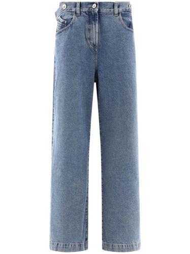 Wide-Leg Denim Cotton Jeans - The Attico - Modalova