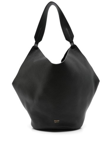 Lotus Medium Leather Shoulder Bag - KHAITE - Modalova