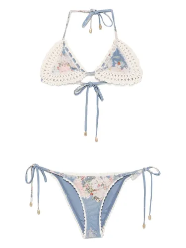 Cascadian Crochet Bikini Set - Zimmermann - Modalova