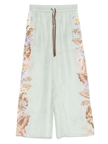 Coco Printed Silk Trousers - Zimmermann - Modalova
