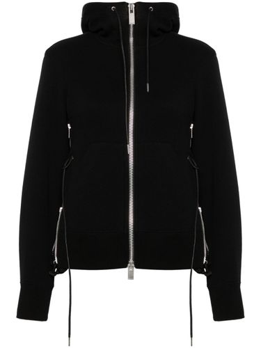 Sacai Cotton And Nylon Hoodie - Sacai - Modalova
