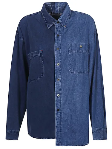 E.L.V. DENIM Denim Cotton Shirt - E.L.V. DENIM - Modalova