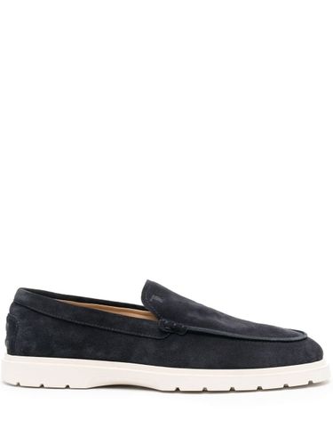 Tod's Suede Leather Loafers - Tod's - Modalova