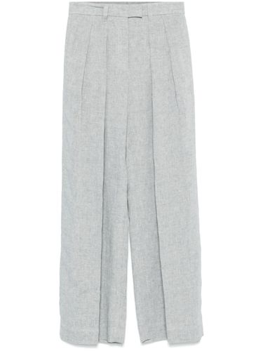 Linen Wide-Leg Trousers - Brunello Cucinelli - Modalova