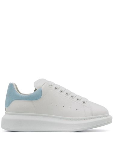 Oversize Leather Sneakers - Alexander McQueen - Modalova