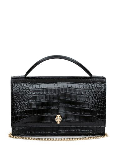 Skull Medium Leather Shoudler Bag - Alexander McQueen - Modalova