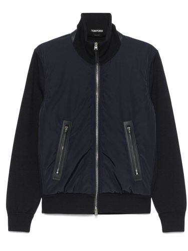 Tom Ford Wool Zipped Sweater - Tom Ford - Modalova