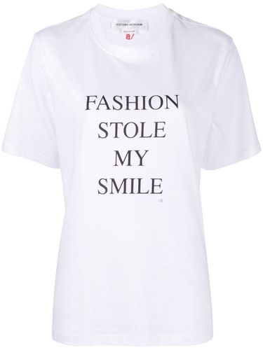 Fashion Stole My Smile T-Shirt - Victoria Beckham - Modalova