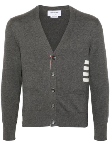 Thom Browne 4Bar Cotton Cardigan - Thom Browne - Modalova