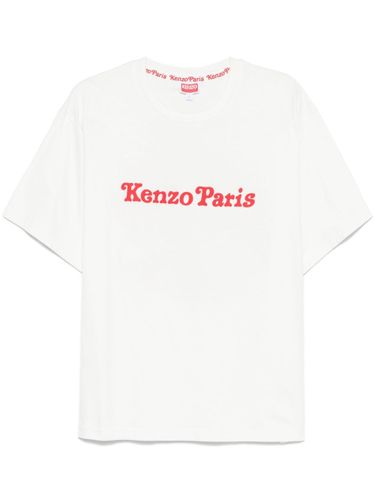 Kenzo Logo Cotton T-Shirt - Kenzo - Modalova
