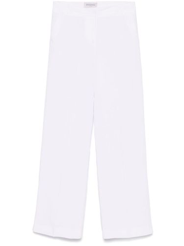 ERMANNO Linen Blend Trousers - ERMANNO - Modalova