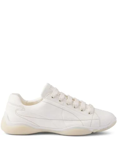 Prada Leather Sneakers - Prada - Modalova