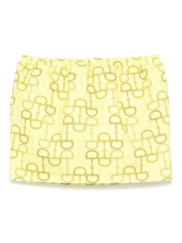Gucci Printed Cotton Mini Skirt - Gucci - Modalova