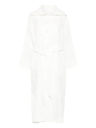 Issey Miyake Long Coat - Issey Miyake - Modalova