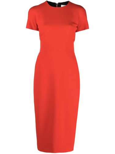 Victoria Beckham Fitted Midi Dress - Victoria Beckham - Modalova