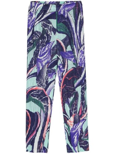 Pleated Cropped Trousers - PLEATS PLEASE ISSEY MIYAKE - Modalova