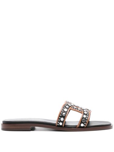 Tod's Leather Flat Sandals - Tod's - Modalova