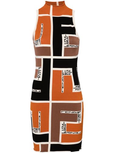 Fendi Printed Short Dress - Fendi - Modalova